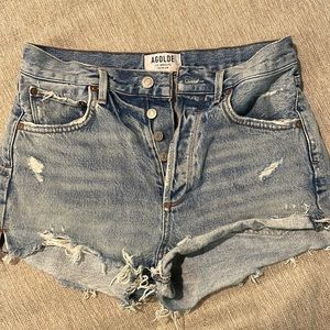 Agolde jean shorts